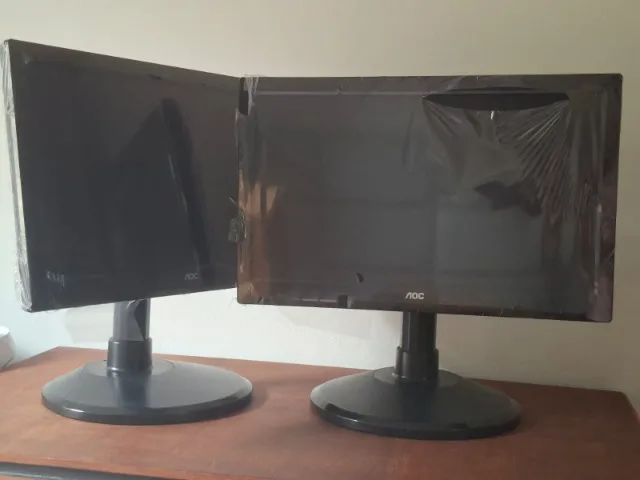 Monitor AOC 20" (Novo) c/ suporte ajustável - E2023 - Foto 3