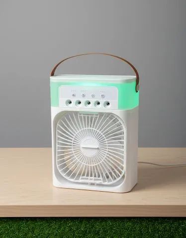 Ventilador e Umidificador de Mesa com Luz Led - Foto 3
