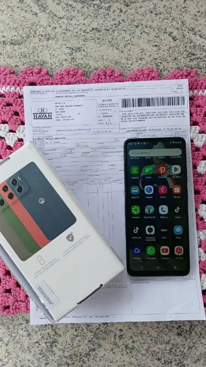 Celular moto g06