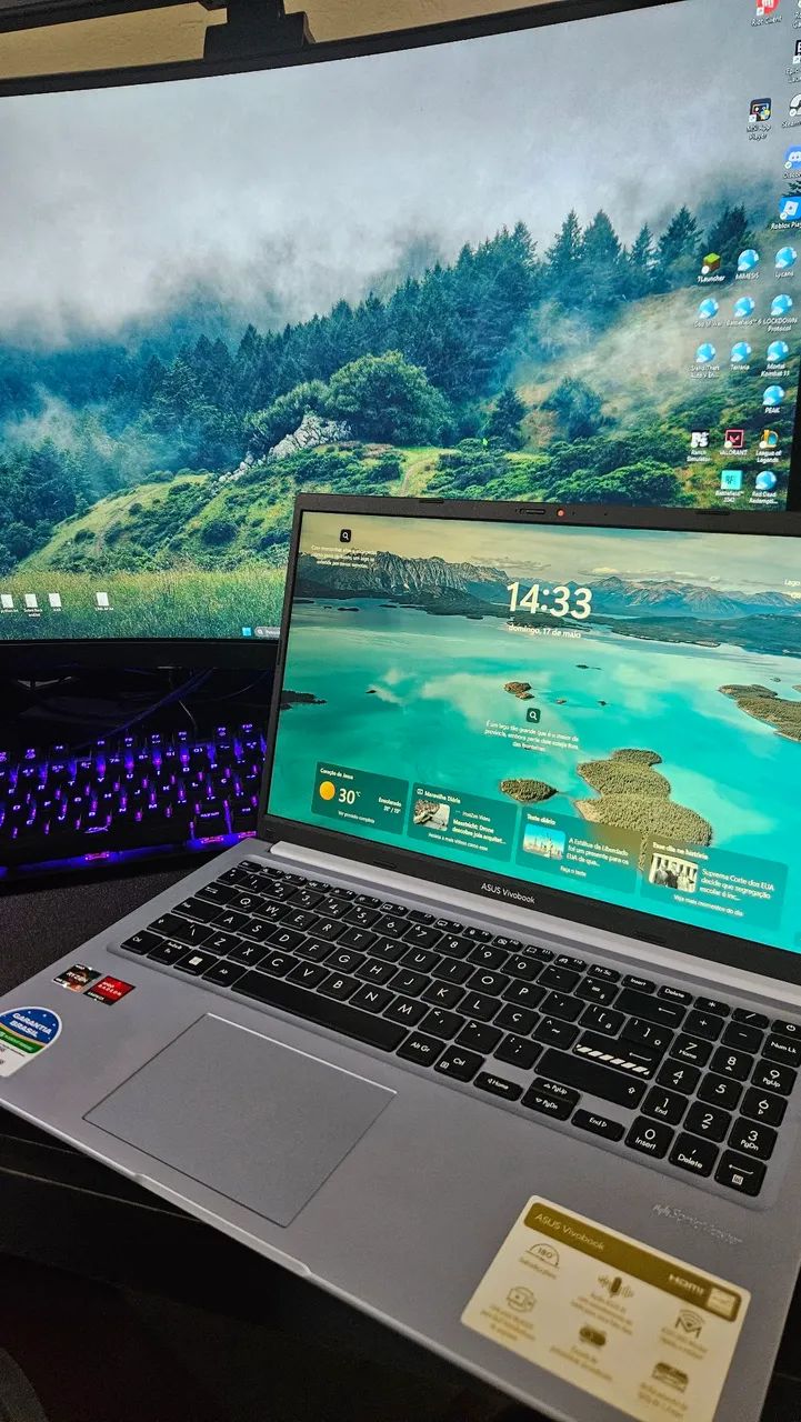 Notebook Asus VivoBook Ryzen 5 - Foto 3
