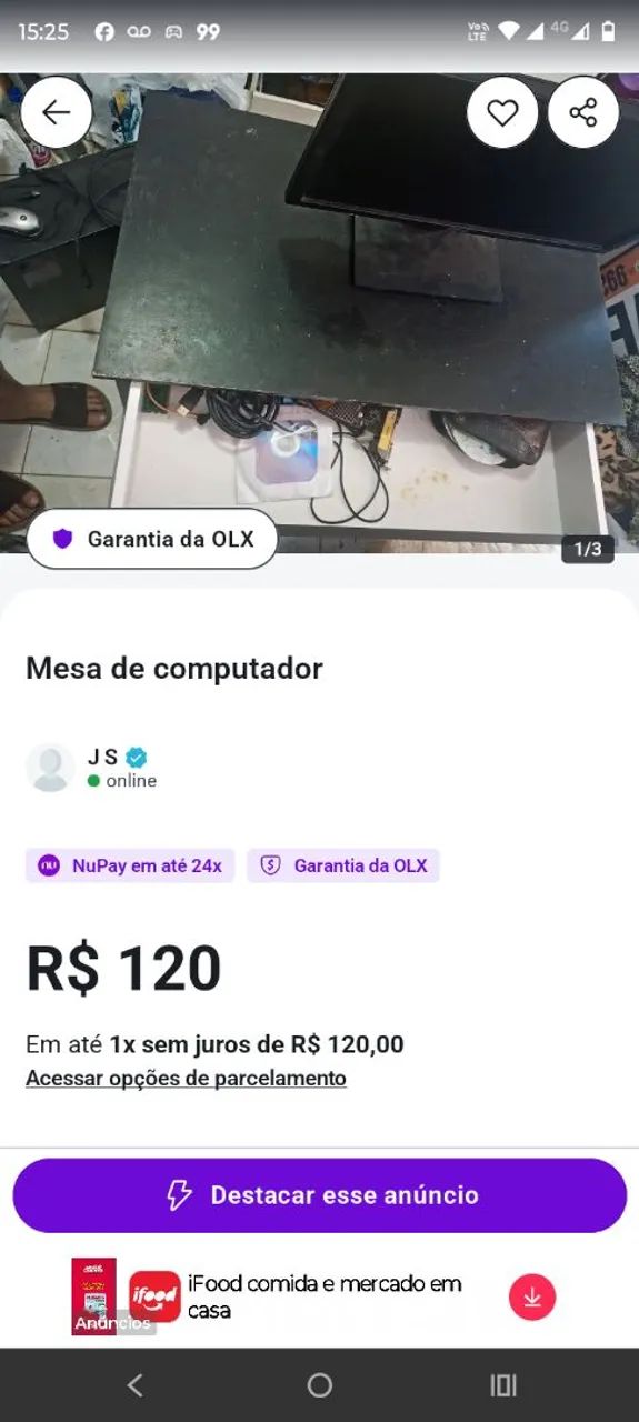 Mesa de computador