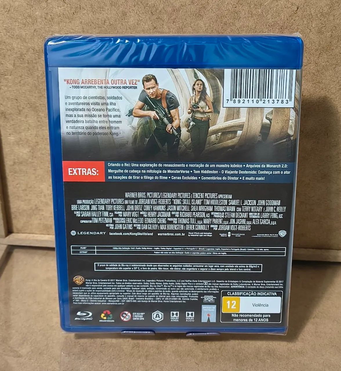 Bluray Kong A Ilha da Caveira Lacrado  - Foto 2