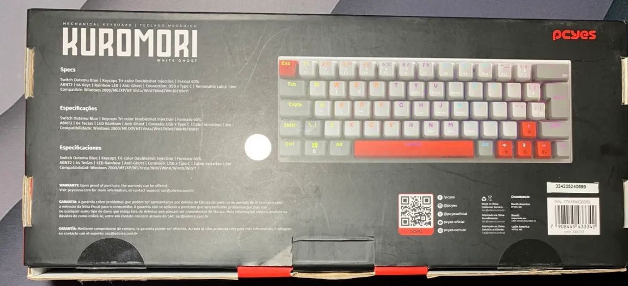 Teclado mecânico PCyes - Foto 3