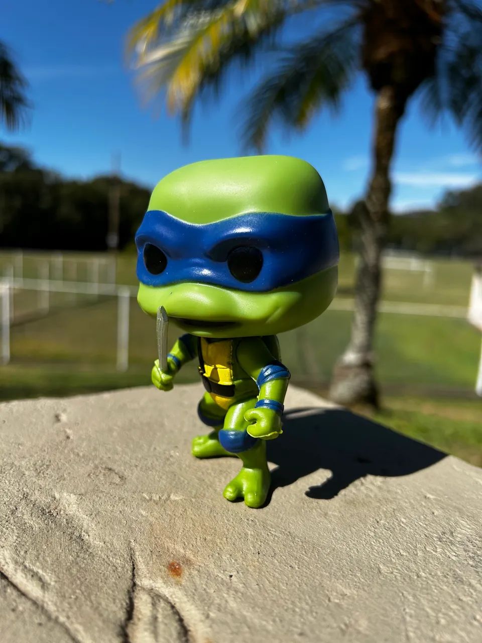 Funko pop Leonardo Tartarugas Ninjas com caixa  - Foto 4