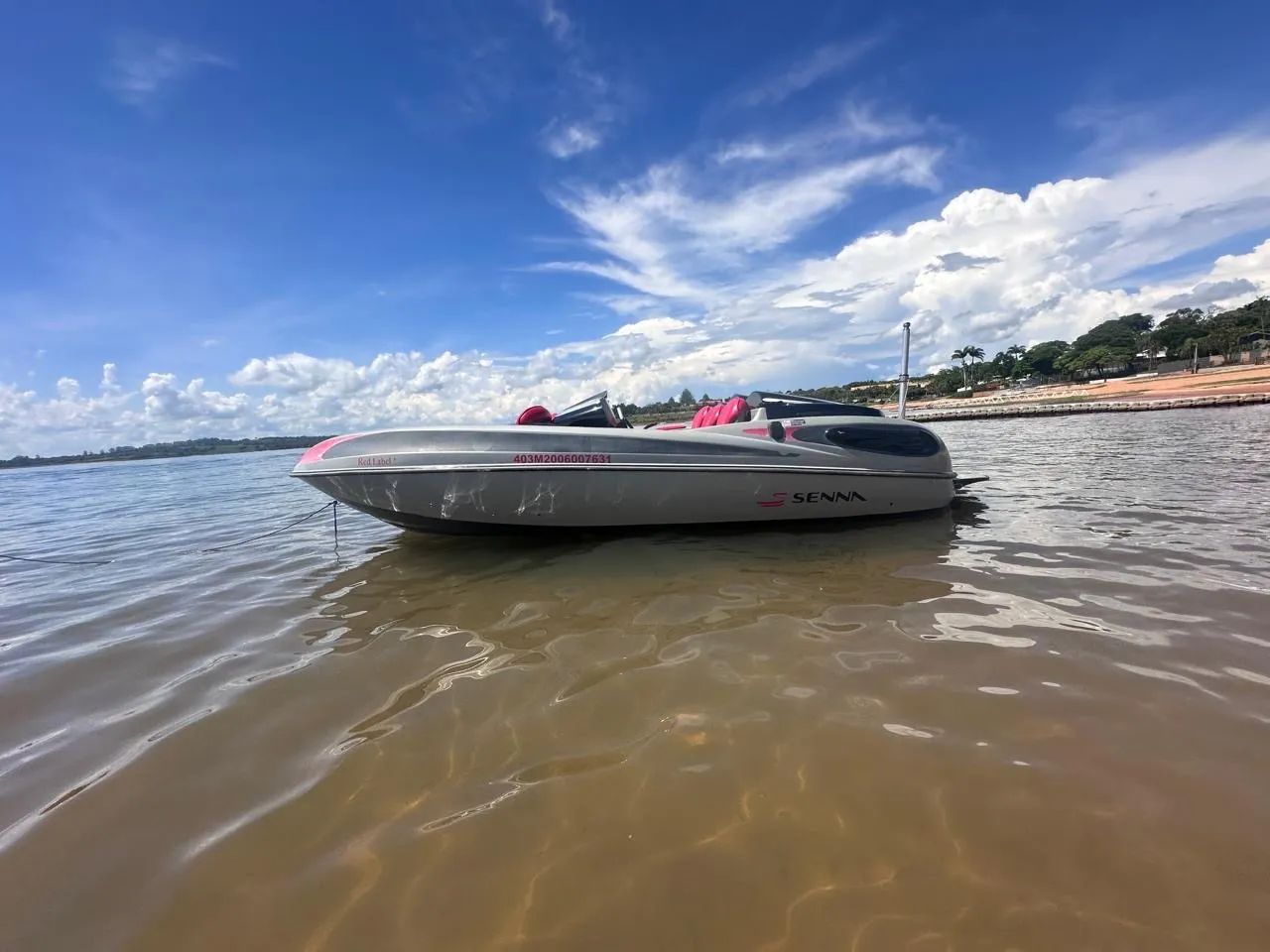 Jet boat Ayrton Senna edição limited 2006baixei valor pra vender 