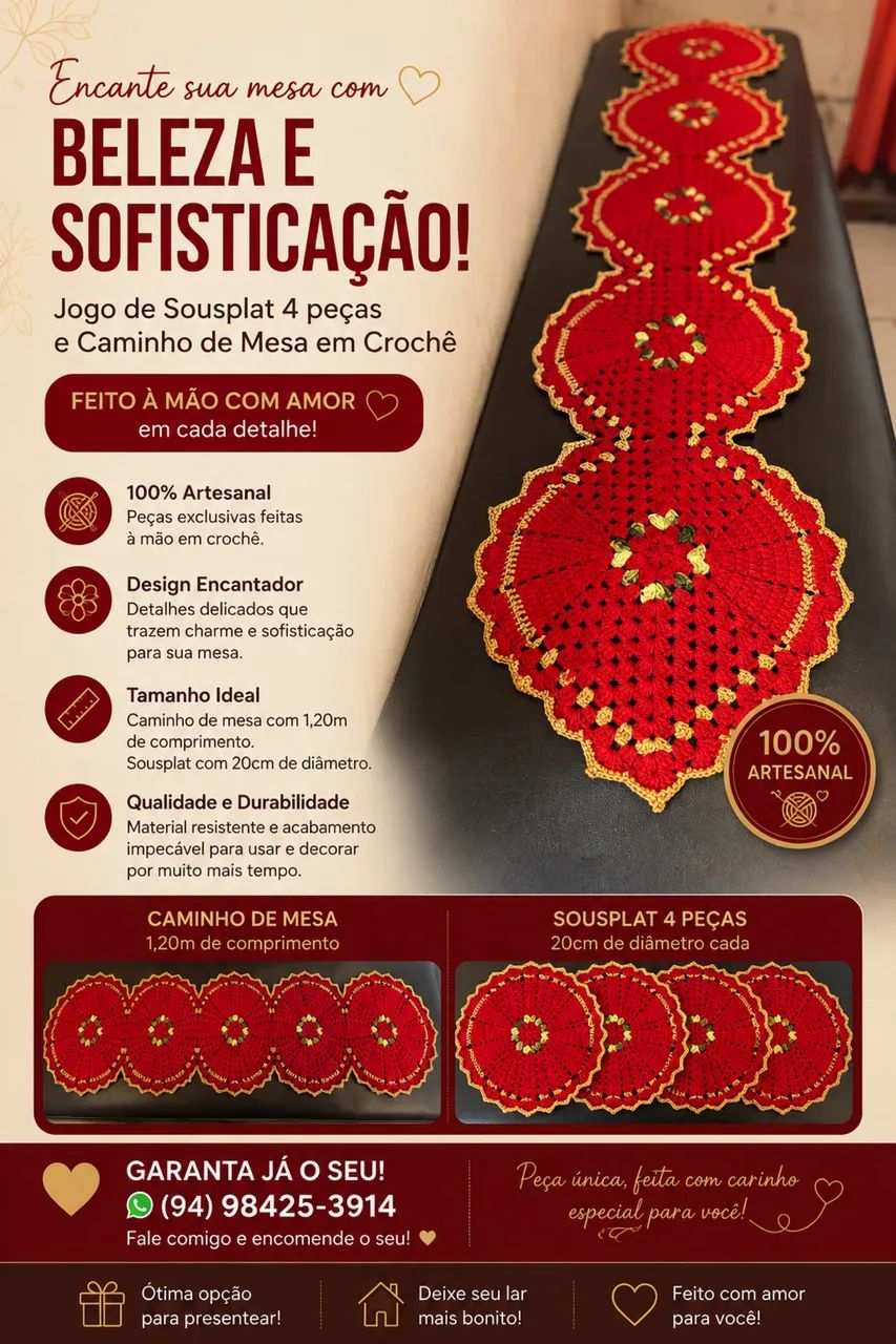Caminho de mesa 