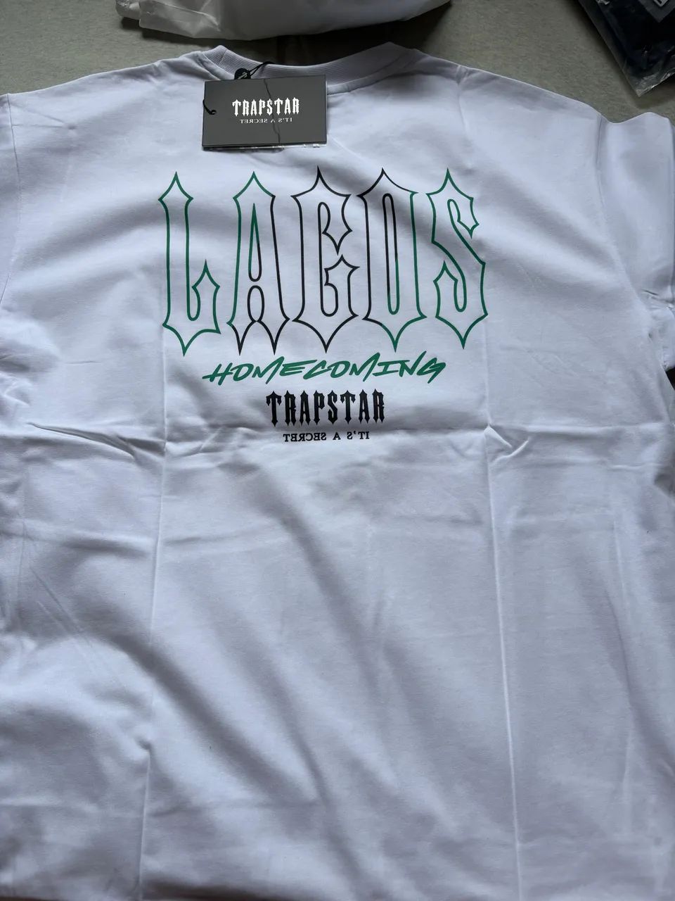 Camisa Trapstar Branca/Verde - Foto 2