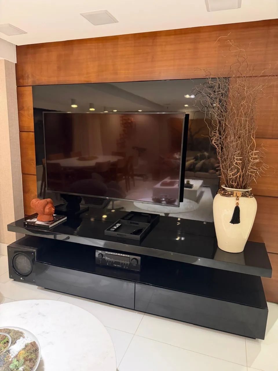Painel com Rack para televisão 