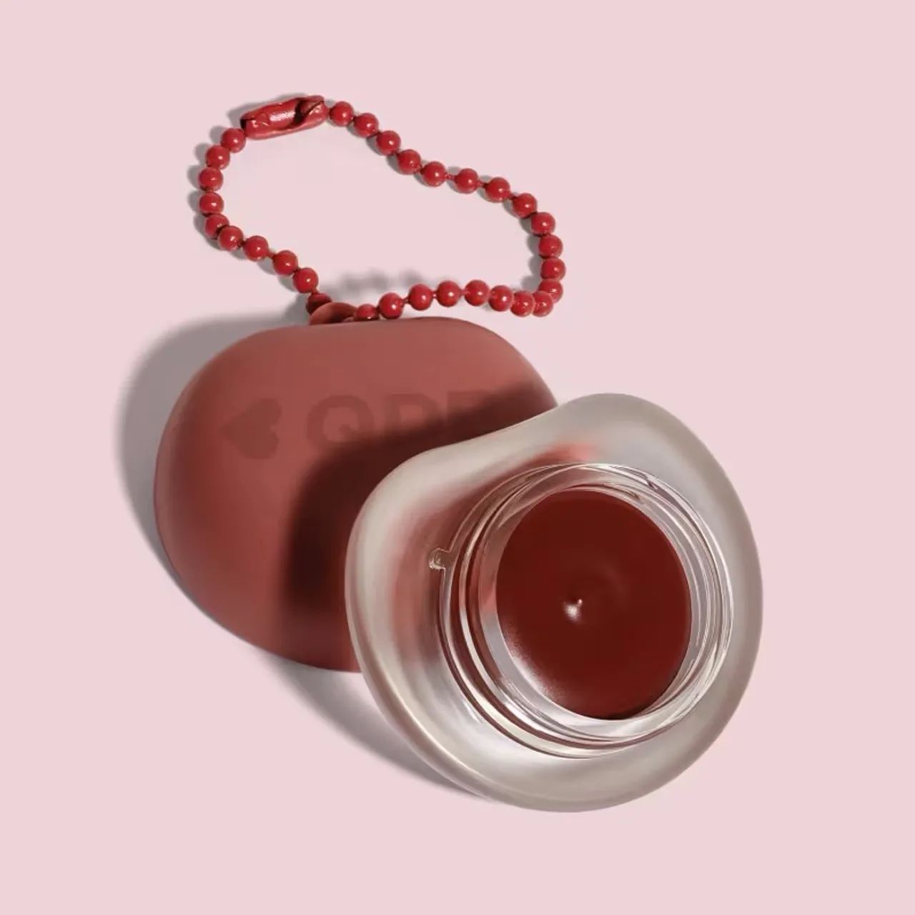 Batom E Blush Multifuncional Marrom Cacau Matcha Mochi Blur 3,5g QDB - Foto 2