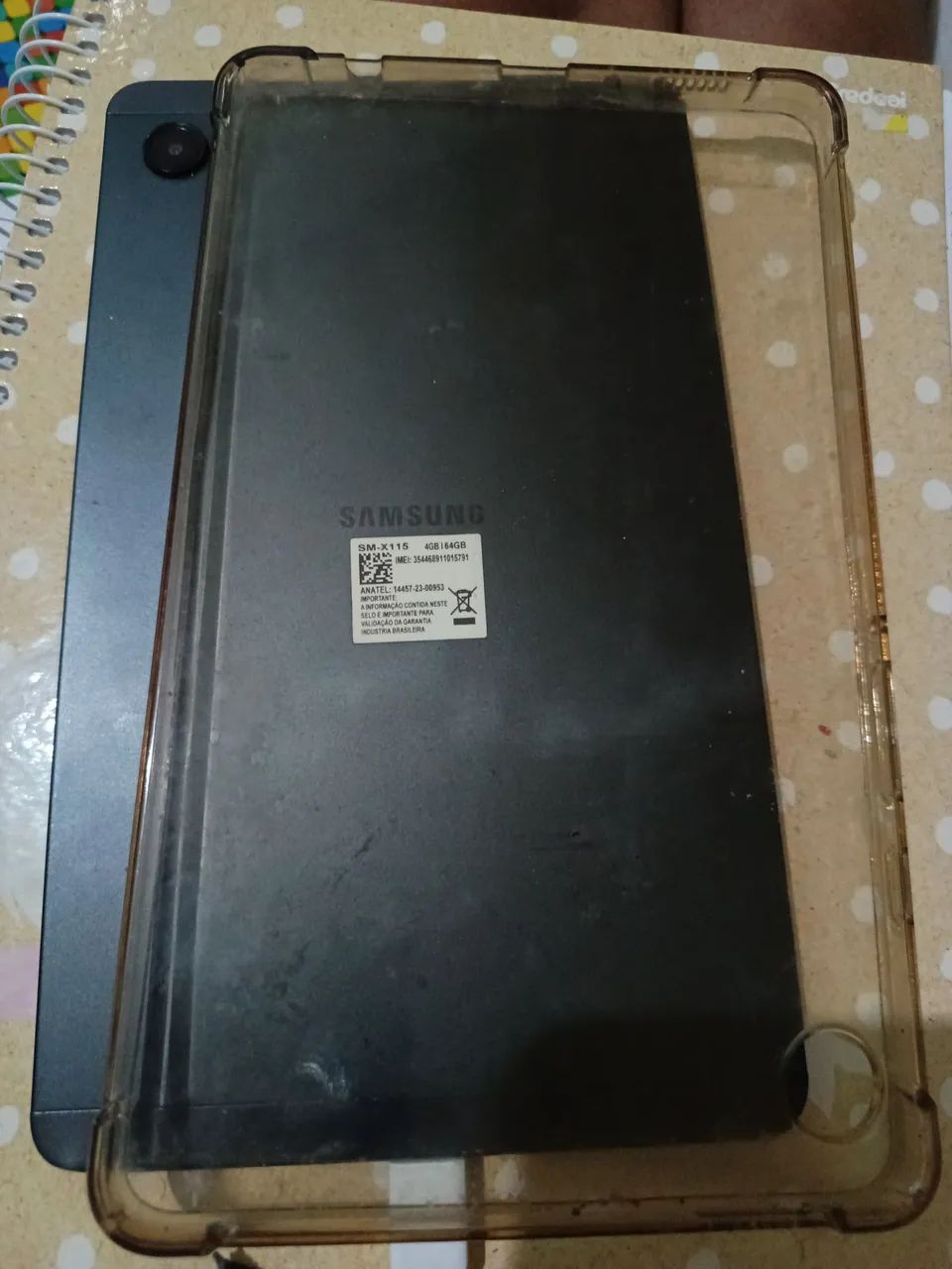 Tablet Samsung A9 chip 64bg expansível 1tb - Foto 3