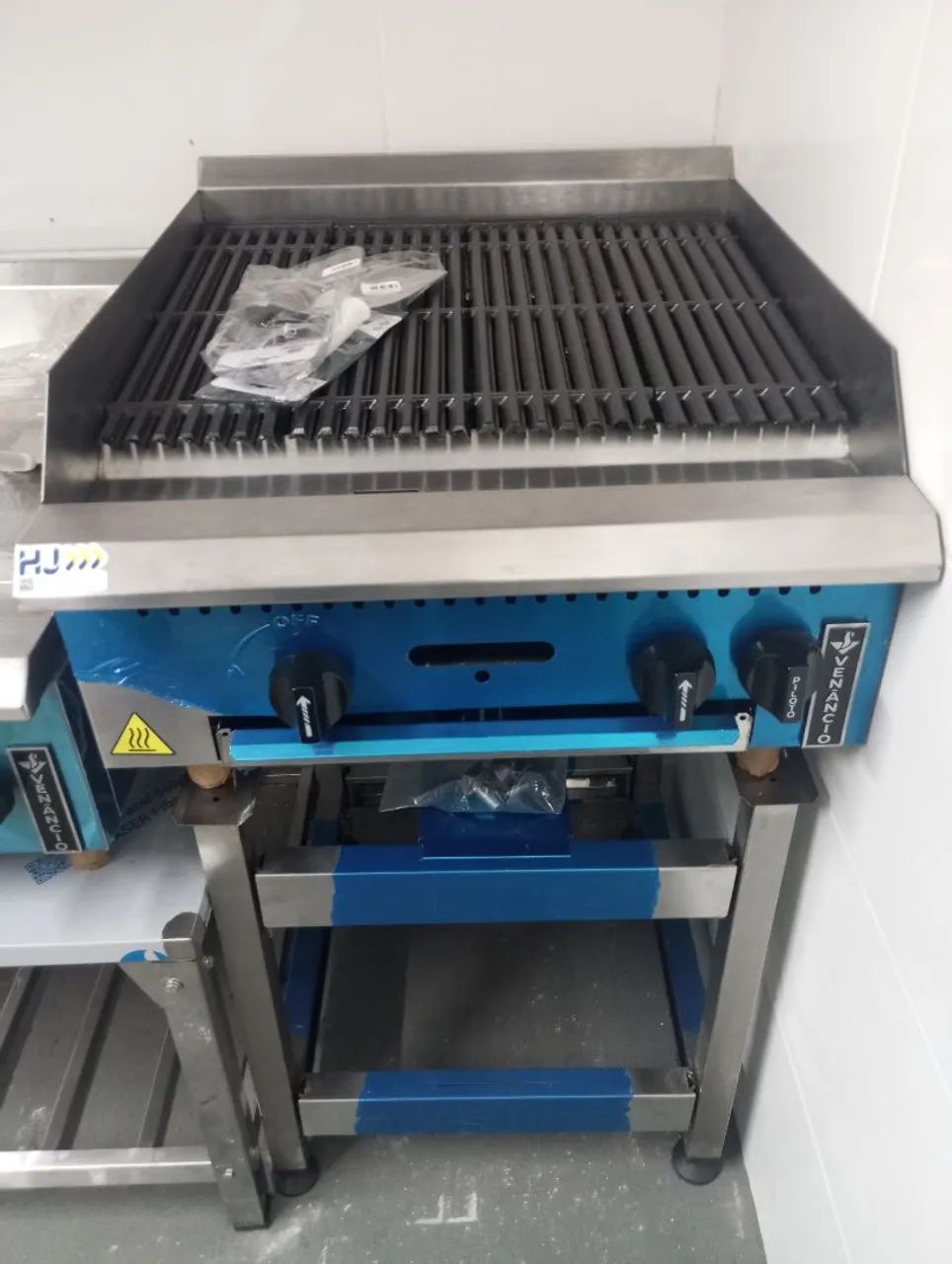 NZ. Char Broiler 60cm inox VENÂNCIO 