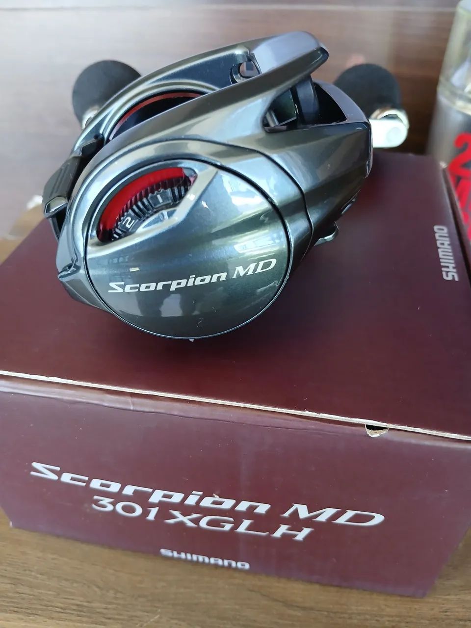 Carretilha Shimano Scorpion MD 301XGLH - Esportes Aquáticos