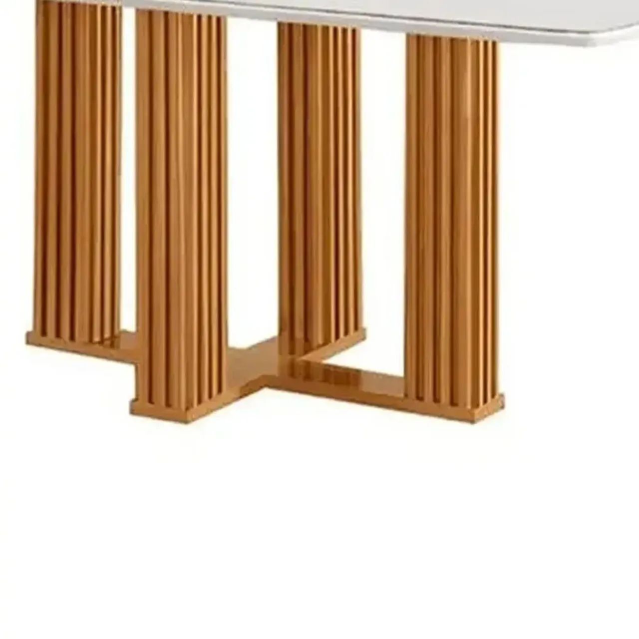 ? MESA FLORENÇA 120x80 COM VIDRO | MODERNA | LJ MÓVEIS - Foto 4