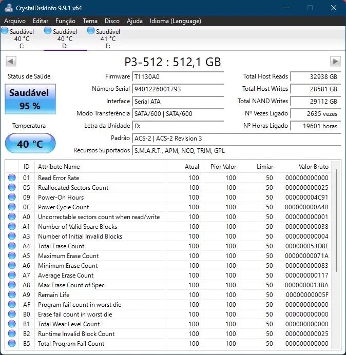 SSD Sata 3 512GB - Foto 3