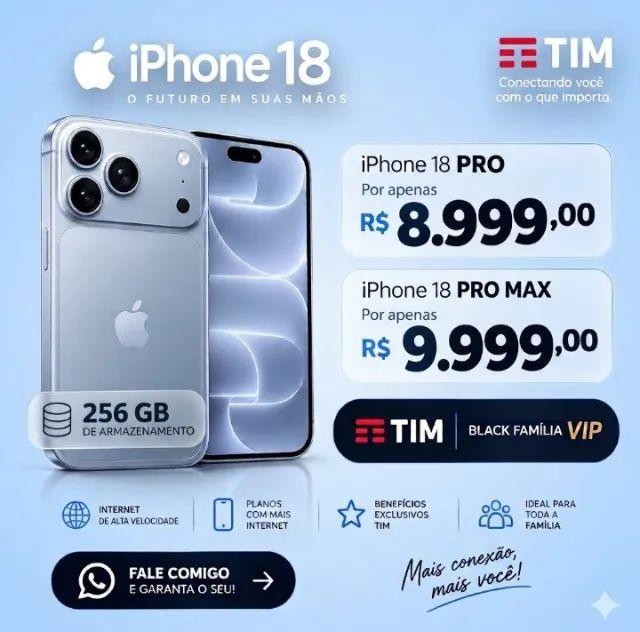 iPhone 18 (NOVO)