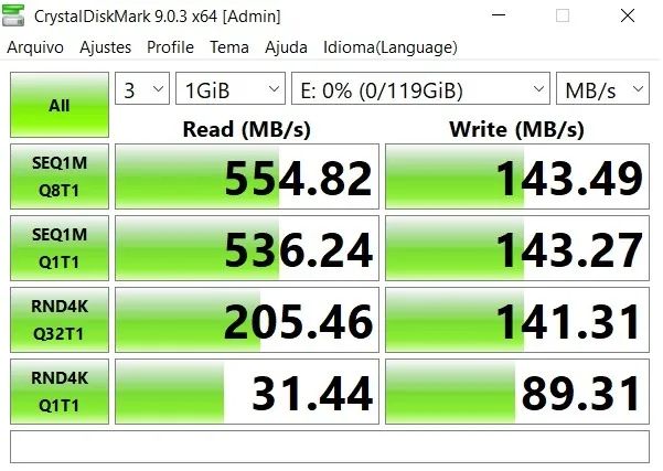 SSD M.2 NGFF SATA III 2280 128GB ADATA M2      - Foto 5