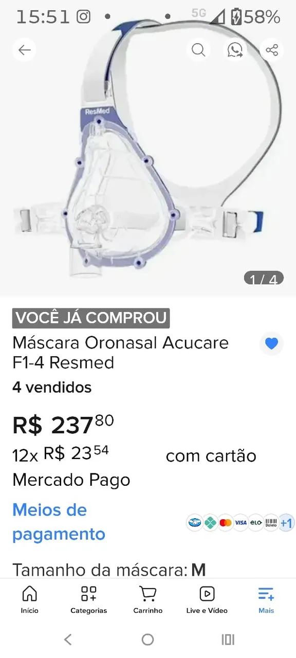 mascara cpap - Foto 4