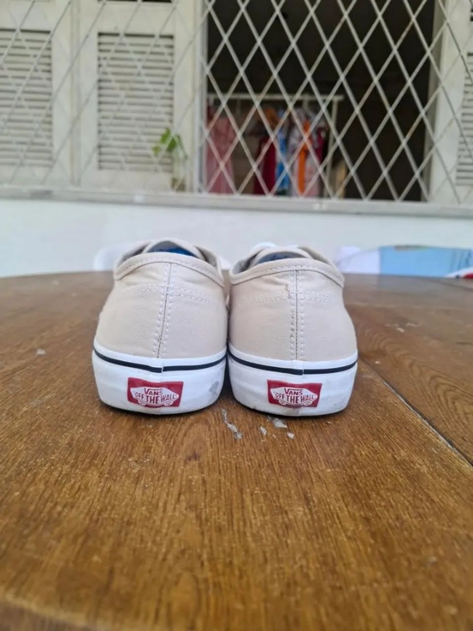 Tenis Vans Authentic Bege - Foto 2