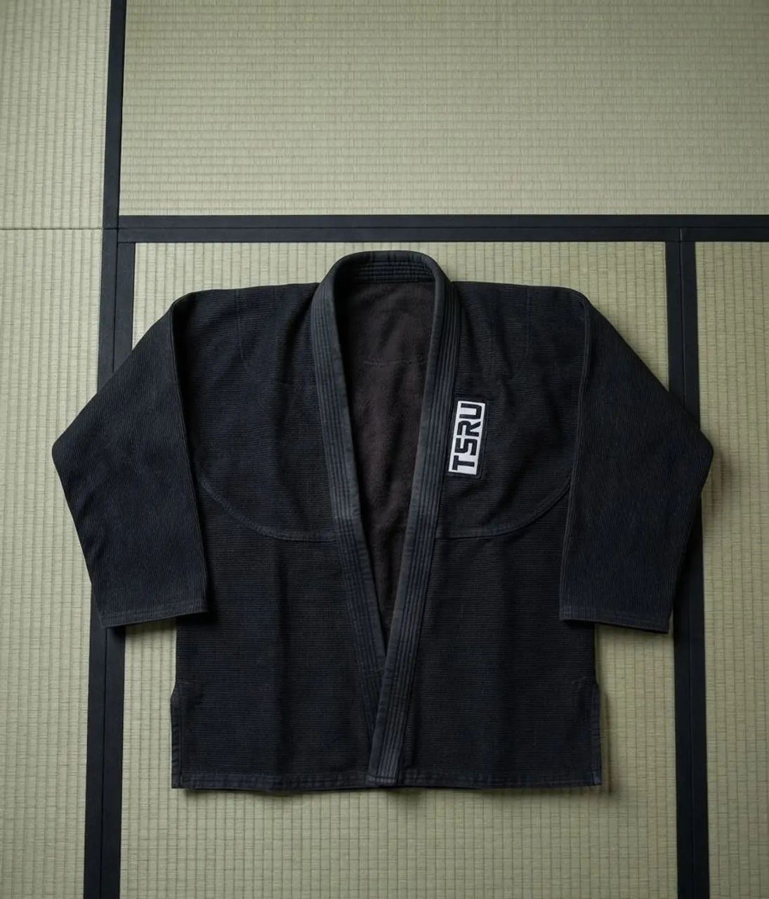 ?KIMONO TASU A4 TRANÇADO PRETO - Foto 4