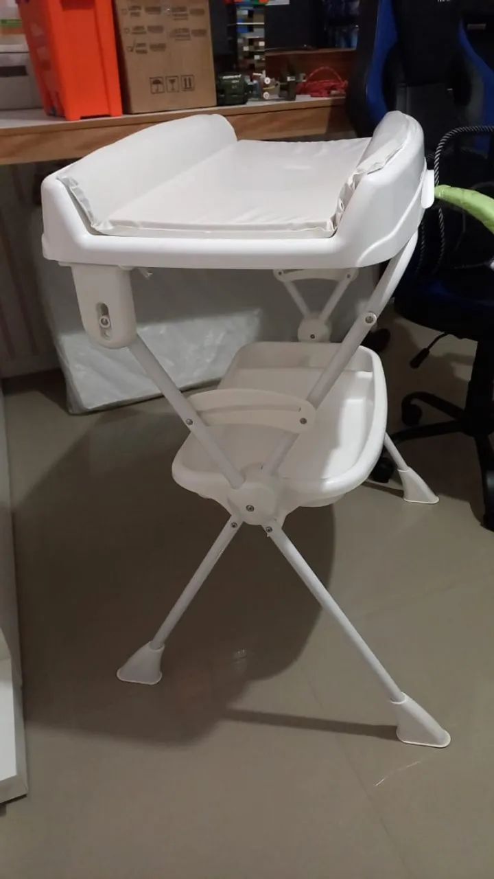 Banheira com trocador 