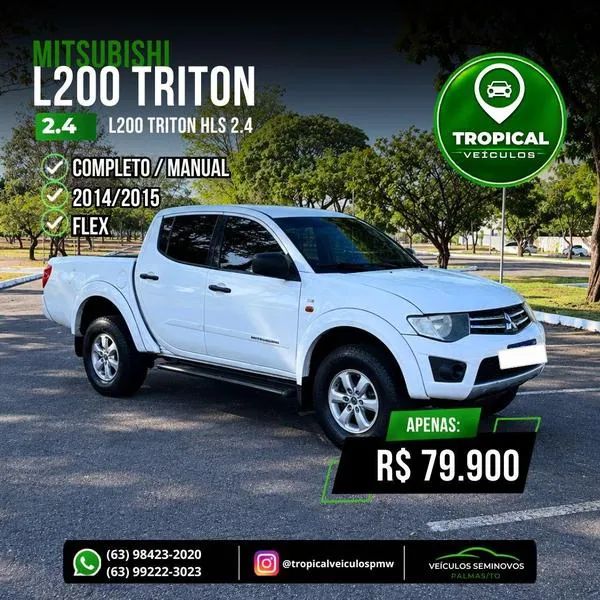 Mitsubishi L200 Triton HLS 2.4 Flex 16V CD Mec. 2015 - Foto 2
