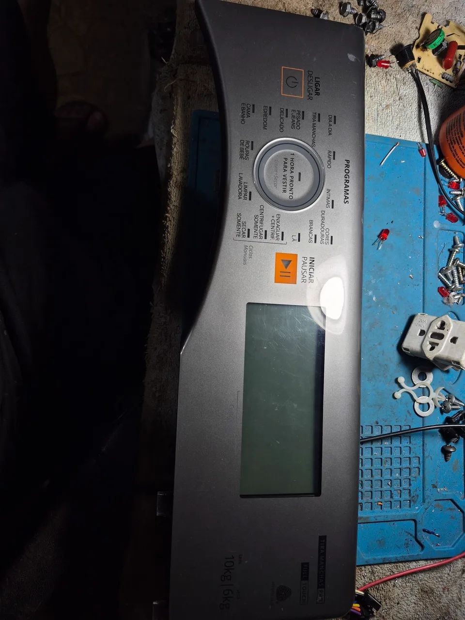 Placa lava seca brastemp 