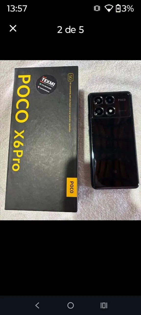 Poco x6 pro (512 gigas) - Foto 2