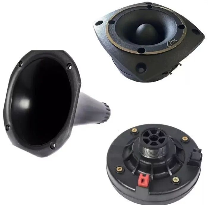 Twiter driver e corneta com capacitores 150w rms - Foto 4