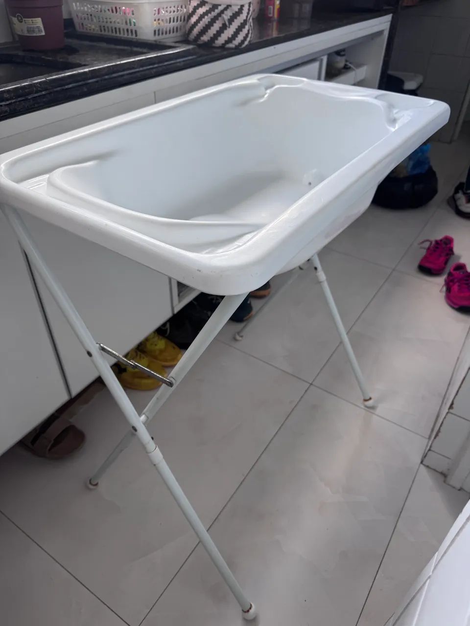 Banheira com suporte 