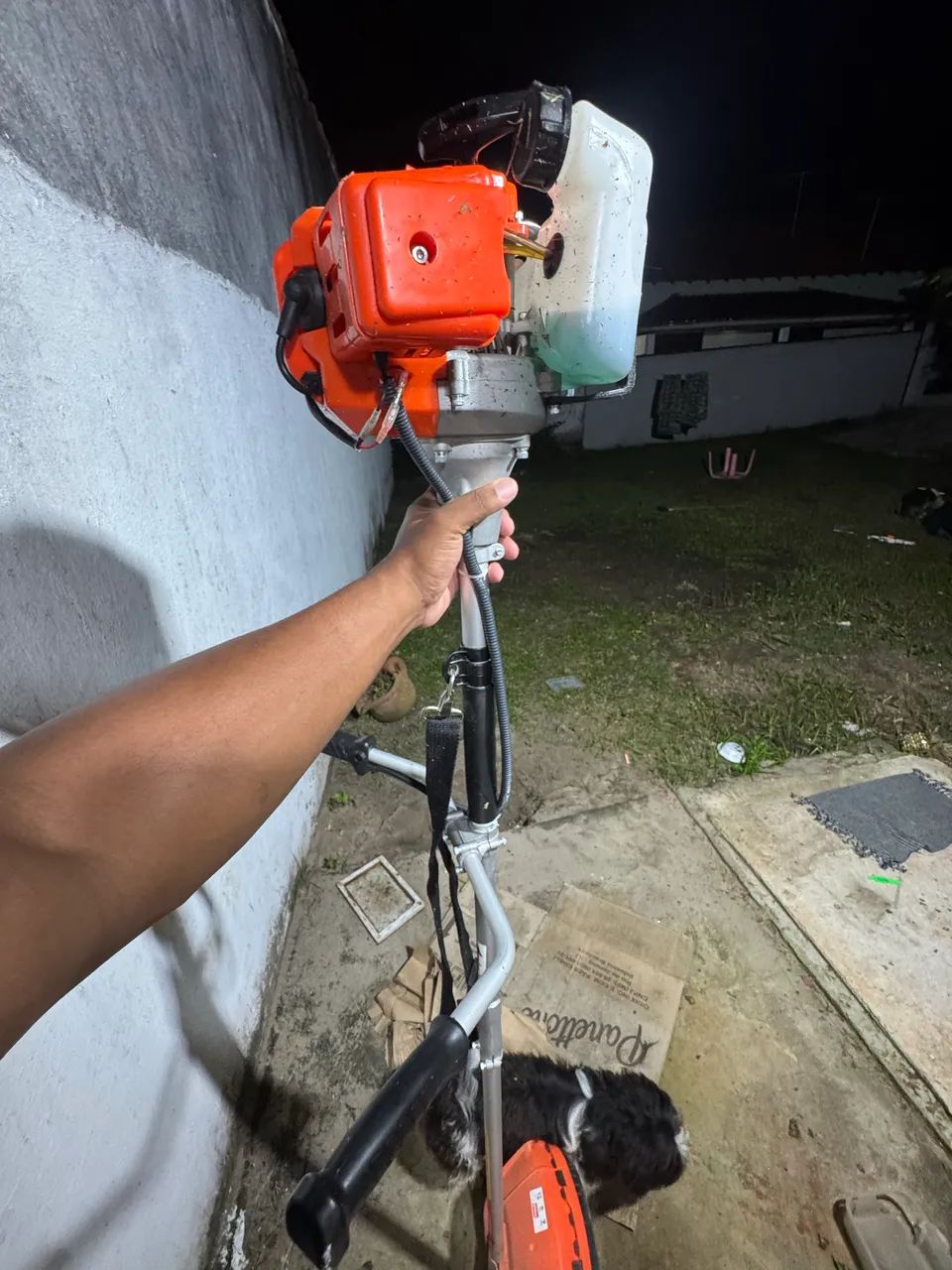 Roçadeira gasolina 