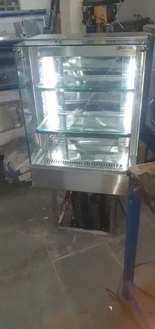 VITRINE SOBREPOR REFRIGERADA -BASE +02 PRATELEIRA ANUNCIO REF: - Foto 2