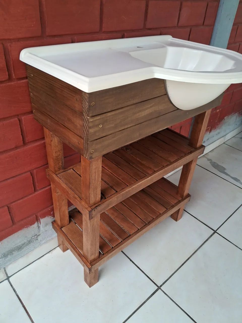 Balcão para banheiro com pia - Foto 2