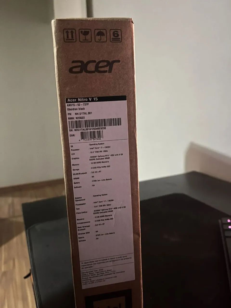 Notebook GAMER Acer Nitro v15 - Foto 2