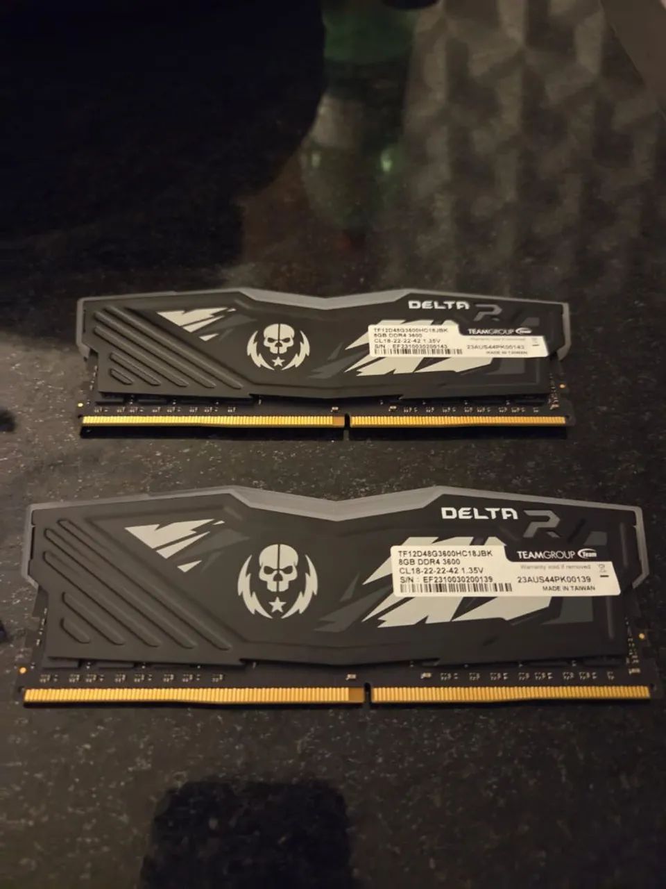 16GB de memória RAM teamgroup