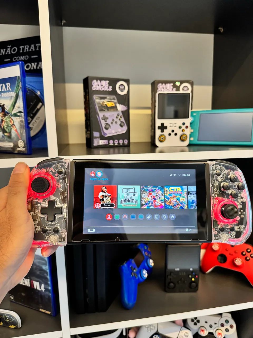 Controle Nintendo Switch Joy Con 