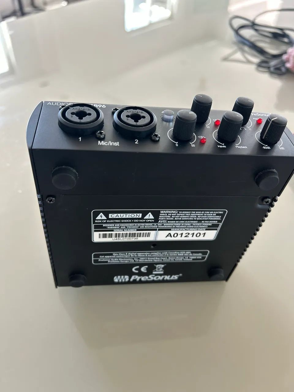 Interface de Audio PreSonus AudioBox USB 96  - Foto 2