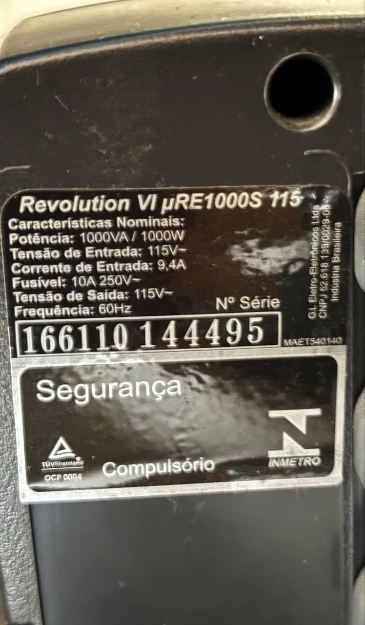 Estabilizador SMS perfeito 1000 VA 1000W - Foto 5