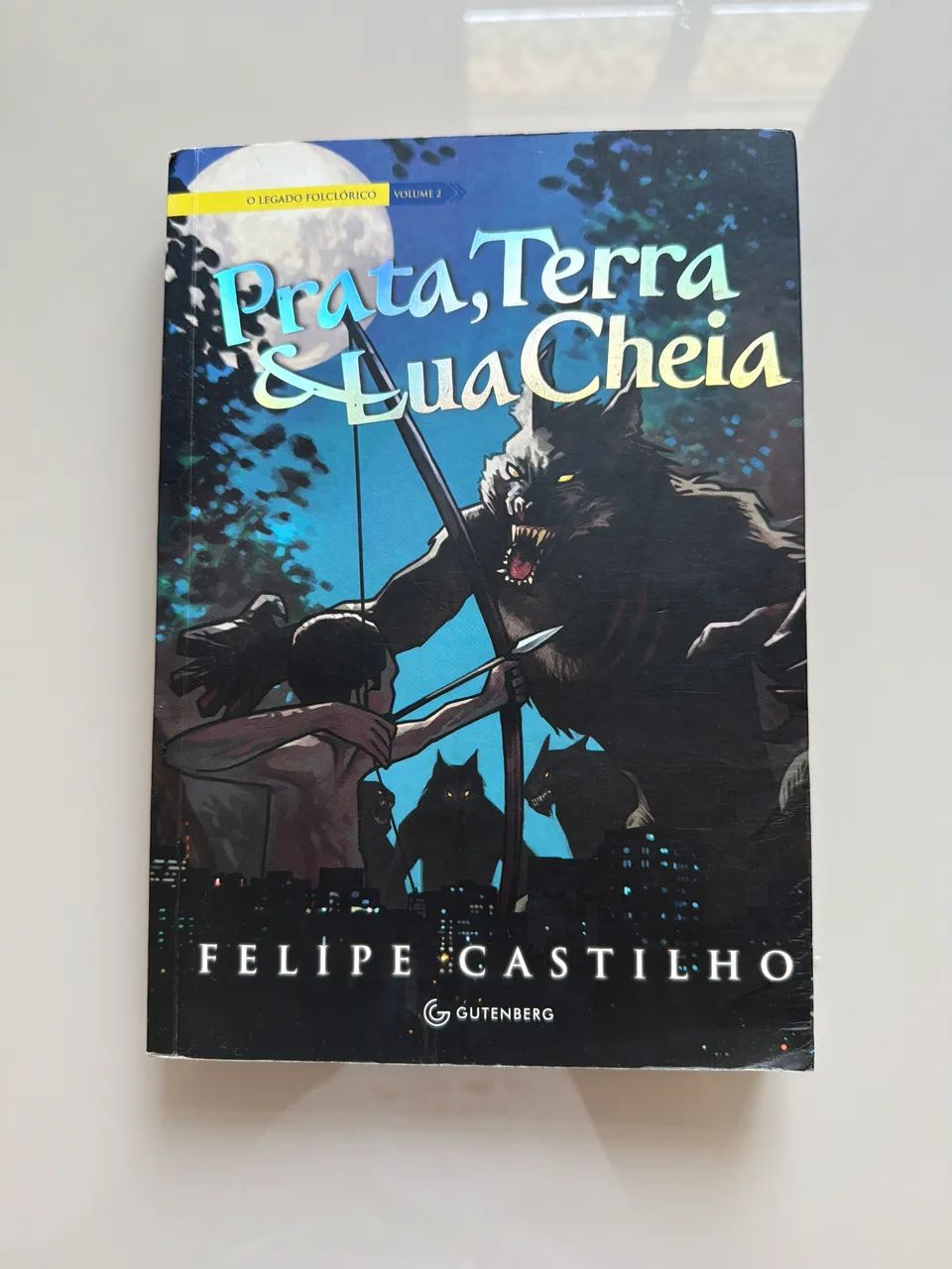 Livro Prata, Terra e Lua Cheia