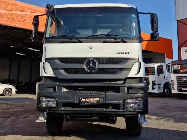 mb axor 4144 6x4 2019 automatico com bascula Rousset - Foto 4