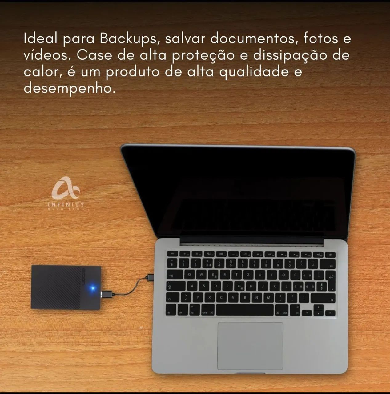 HD EXTERNO 500GB (NOVO) - Foto 6