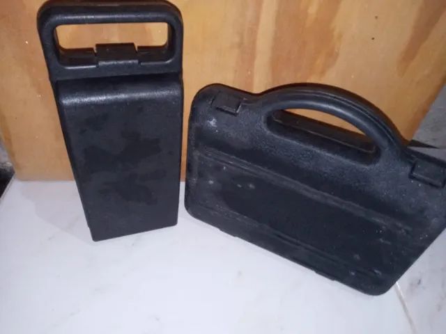 Kit com 2 Maletas Organizadoras para Ferramentas, Brocas e Ponteiras 