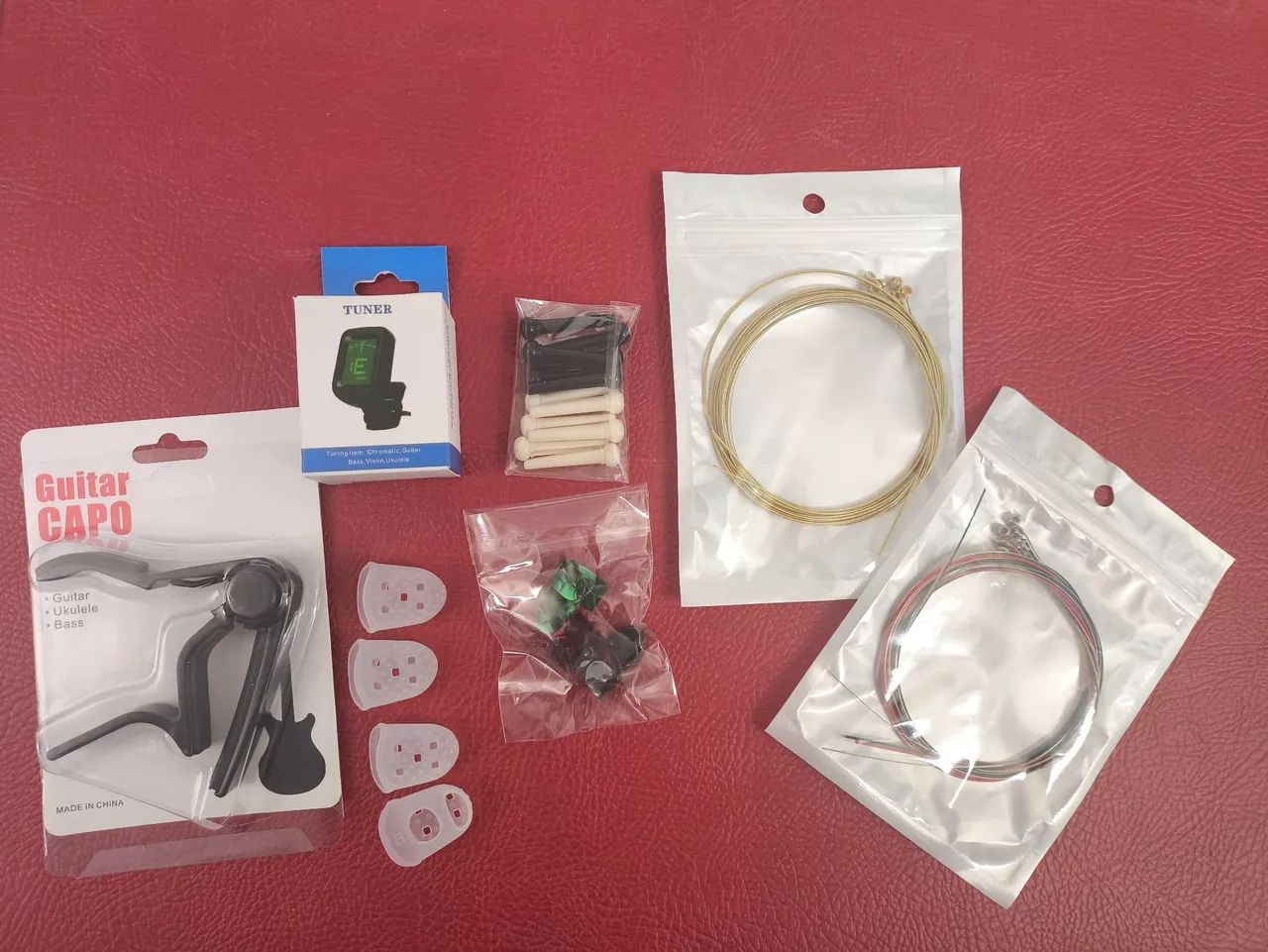 Kit de Acessórios para violão 