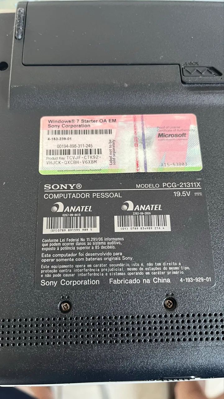 Mini notebook Sony Vaio - Foto 5