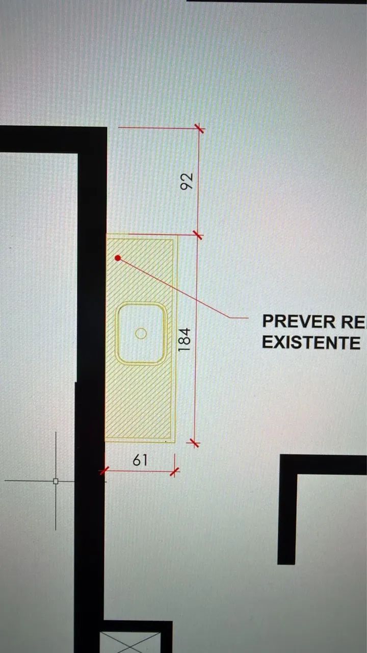 Bancada com Cuba de Granito Siena - Foto 6