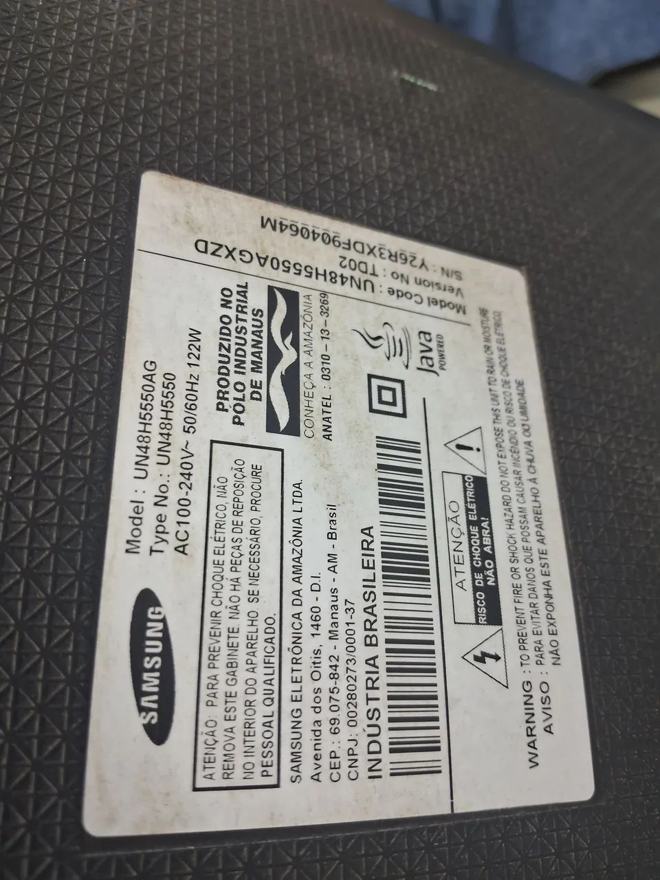Tv samsung 48 