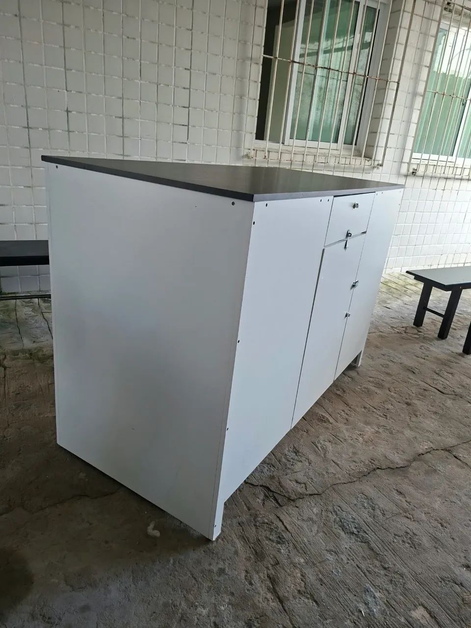Balcão para atendimento 