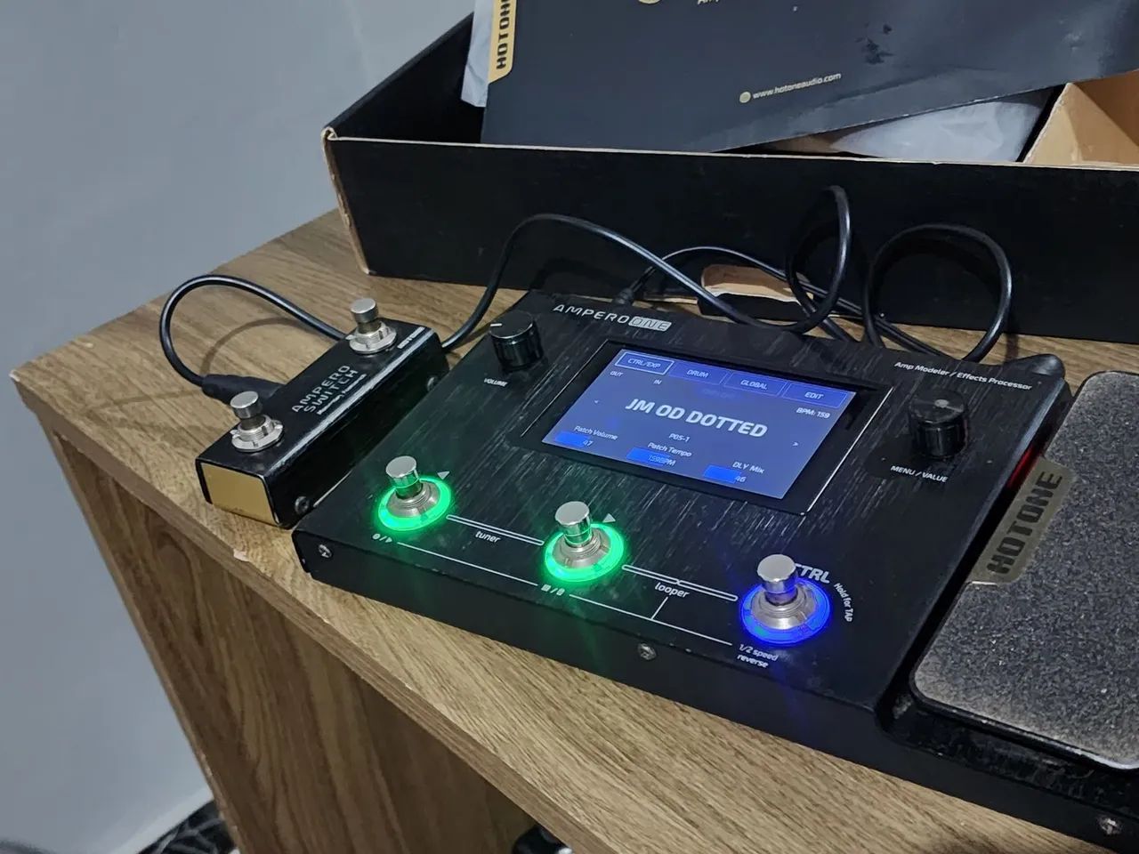 Vende-se pedaleira ( AMPERO MP 80 )  - Foto 2