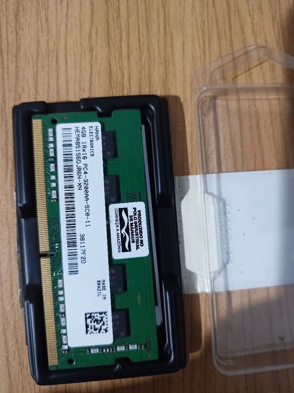 Ram ddr4 notebook 4gb 3200mhz kingston