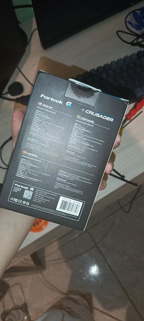 Mouse Gamer Fortrek Crusader RGB - Foto 2