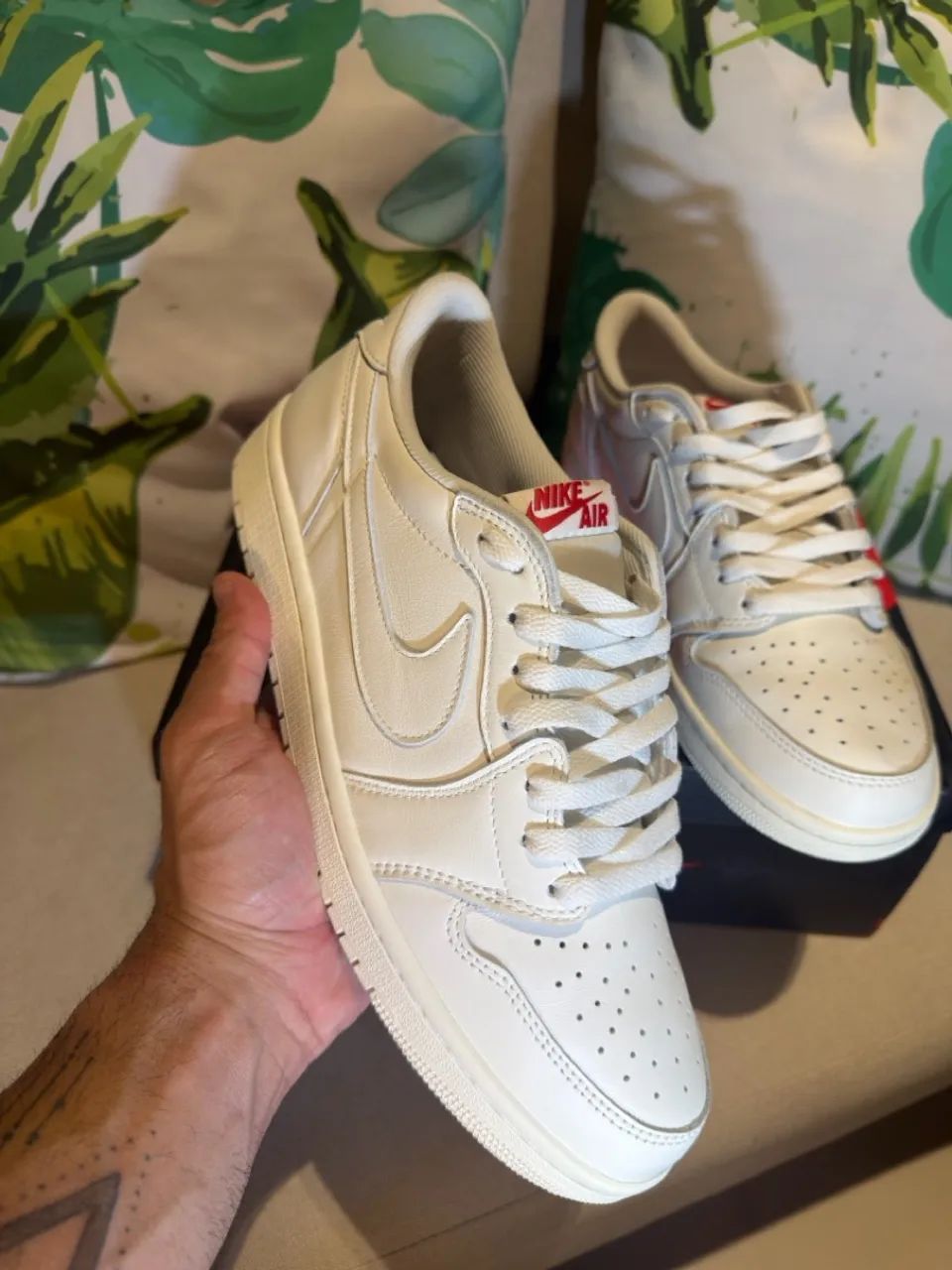 Tênis Air Jordan 1 low AJ1  - Foto 4